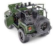 Mould King Klocki konstrukcyjne Wrangler czarny 2096 el. zestaw 13124 - 1551543 - zdjęcie 5
